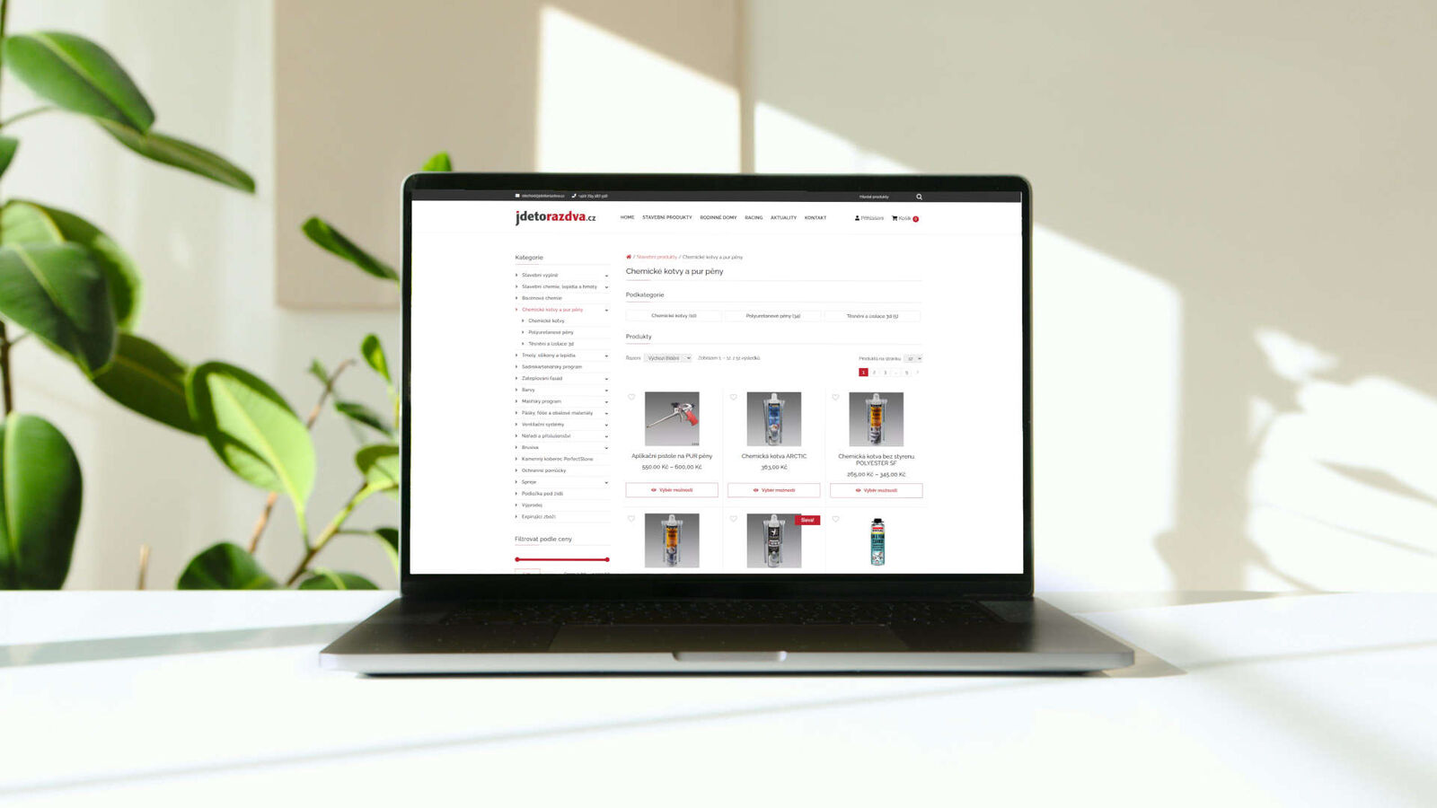 Wir übernehmen die Entwicklung des Onlineshops jdetorazdva.cz