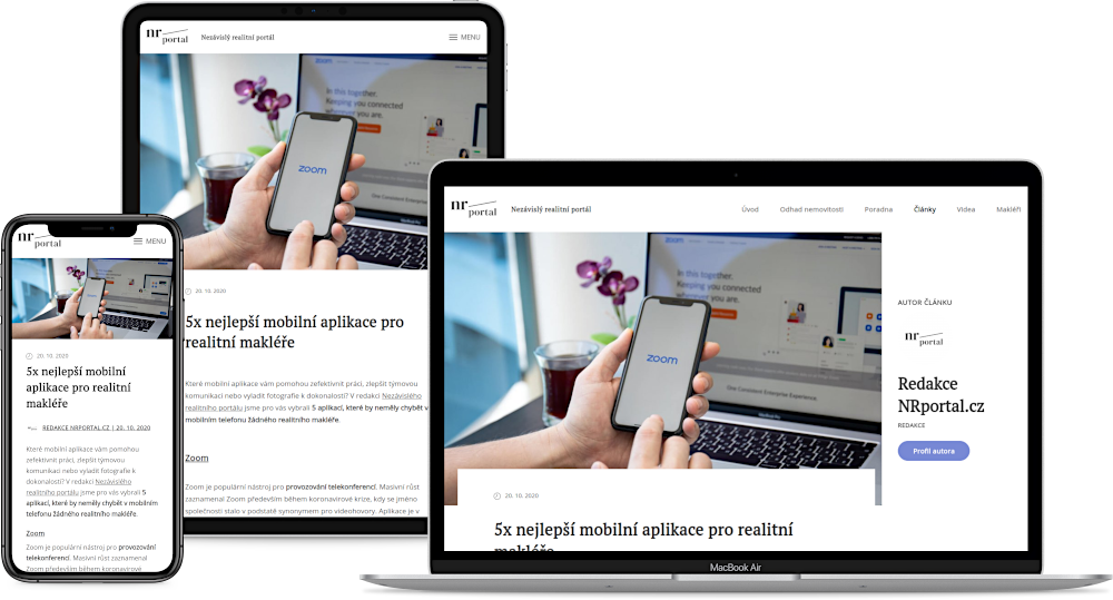 Tvorba webových stránek - Responzivní nrportal.cz - NRPortal.cz Tvorba webových stránek - Responzivní nrportal.cz - NRPortal.cz